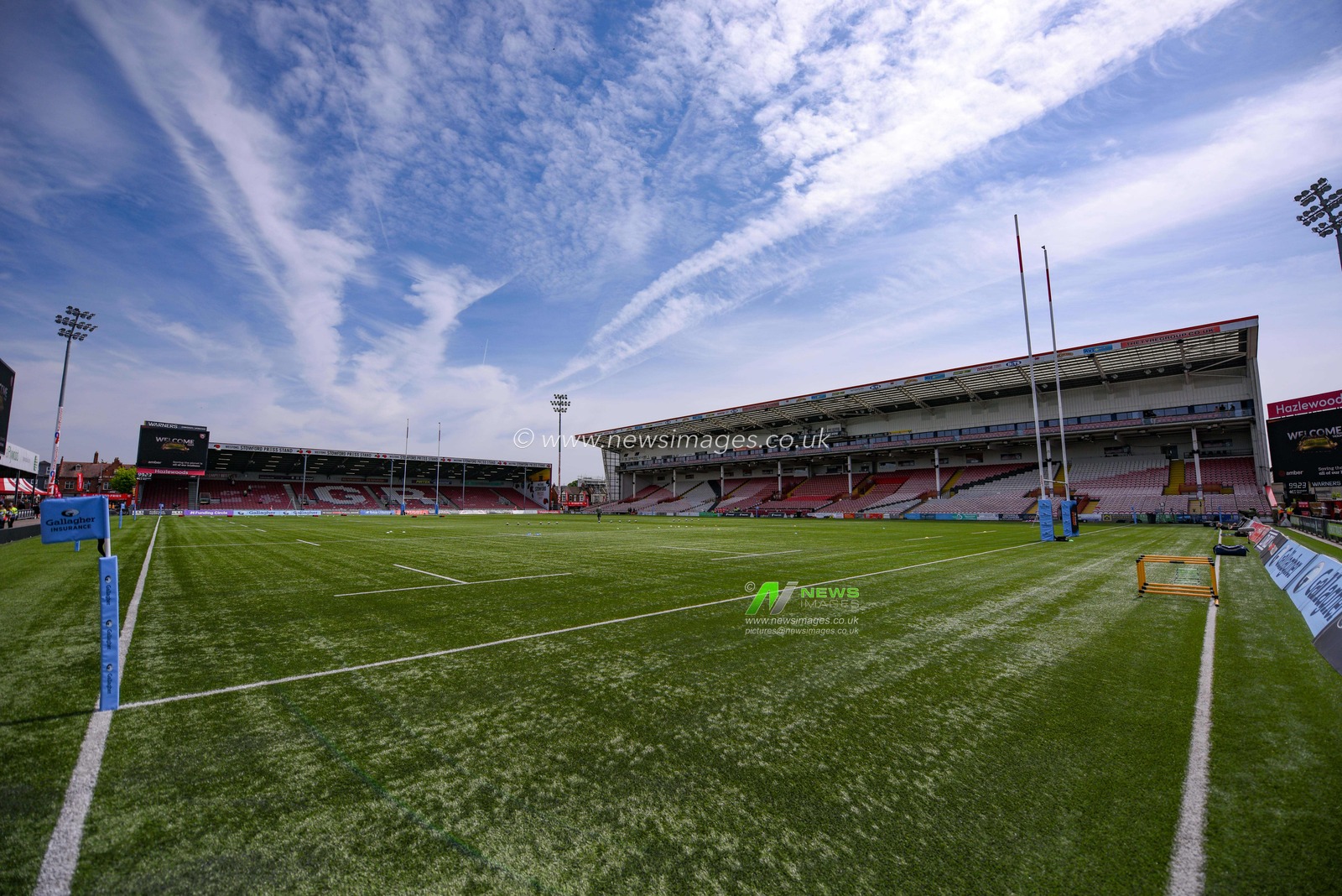 General view of Kingsholm during the Gallagher Premiership match Gloucester vs Exeter at Kingsholm Stadium, Gloucester, United Kingdom on 26 April 2026

(Photo by Alex Williamson/News Images)
