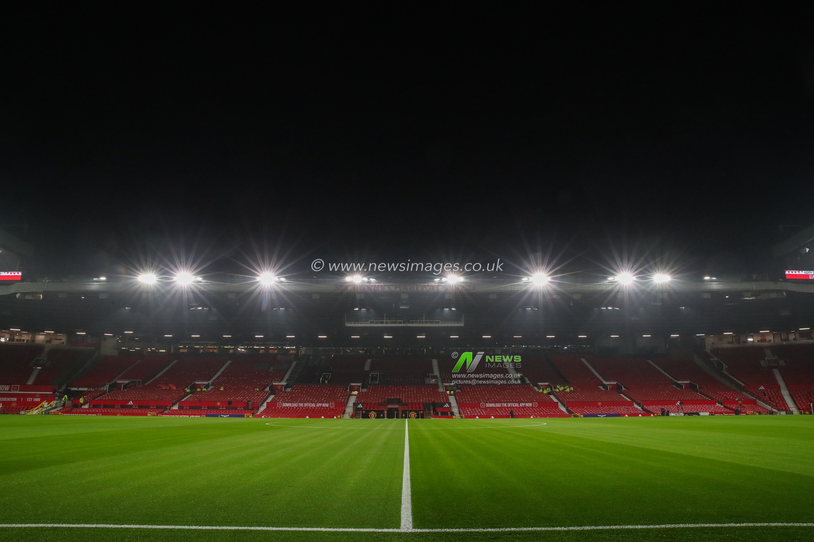 A general view inside of Old Trafford, home of Manchester United ahead of the Carabao Cup Last 16 match Manchester United vs Leicester City at Old Trafford, Manchester, United Kingdom, 30th October 2024

(Photo by Gareth Evans/News Images)