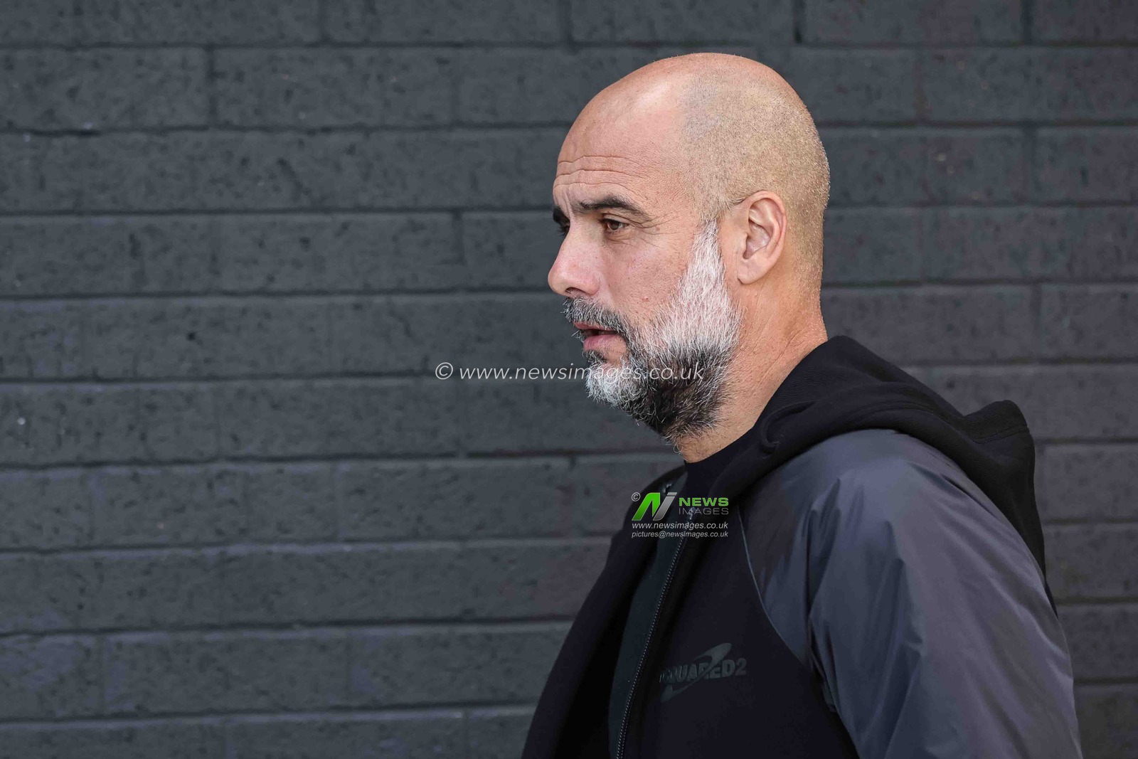 Pep Guardiola head coach of Manchester City arrives during the Premier League match Burnley vs Manchester City at Turf Moor, Burnley, United Kingdom, 11th August 2023

(Photo by Mark Cosgrove/News Images)