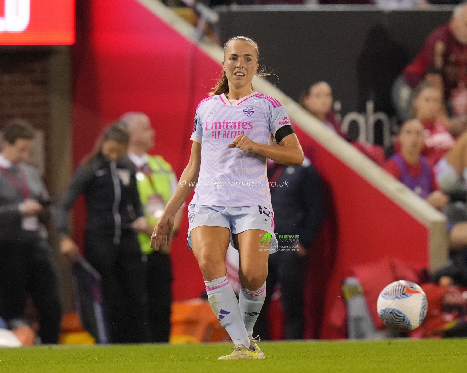 Katie McCabe #15 of Arsenal Women during the The FA Women's Super League match Manchester United Women vs Arsenal Women at Leigh Sports Village, Leigh, United Kingdom, 6th October 2023

(Photo by Steve Flynn/News Images)