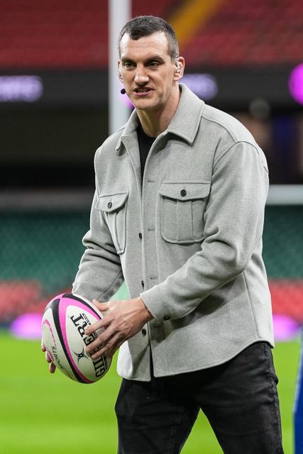 Sam Warburton on TV duties during the Quilter Nations Series 2025 match Wales vs South Africa at Principality Stadium, Cardiff, United Kingdom, 29th November 2025

(Photo by Andrew Lewis/News Images)

*** GER AUT SUI OUT ***