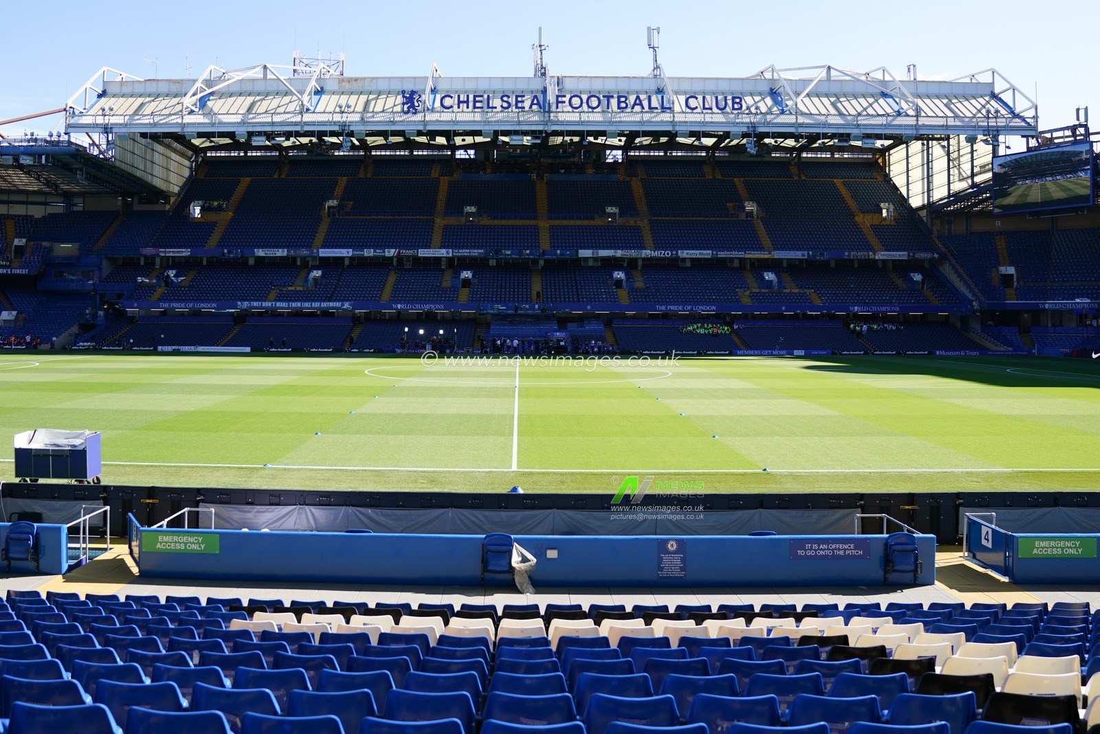 General view of Stamford Bridge ahead of the Premier League match Chelsea vs Fulham at Stamford Bridge, London, United Kingdom, 30th August 2025

(Photo by Harvey Murphy/News Images)