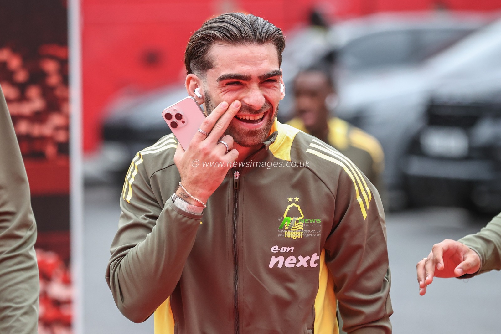 Jota Silva of Nottingham Forest arrives during the Premier League match Nottingham Forest vs West Ham United at City Ground, Nottingham, United Kingdom, 2nd November 2024

(Photo by Alfie Cosgrove/News Images)