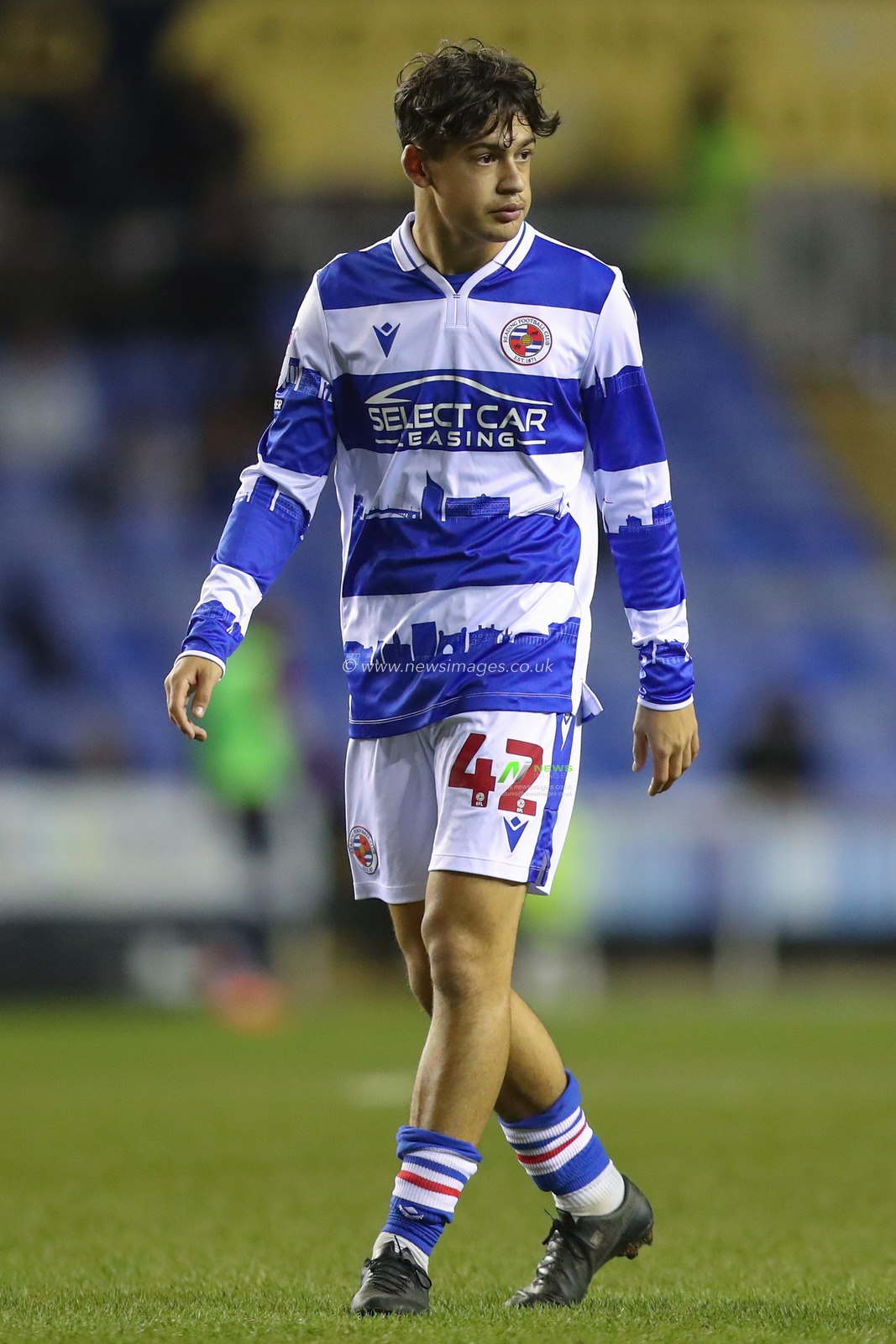 Caylan Vickers #42 of Reading during the Sky Bet League 1 match Reading vs Barnsley at Select Car Leasing Stadium, Reading, United Kingdom, 9th December 2023

(Photo by Gareth Evans/News Images)