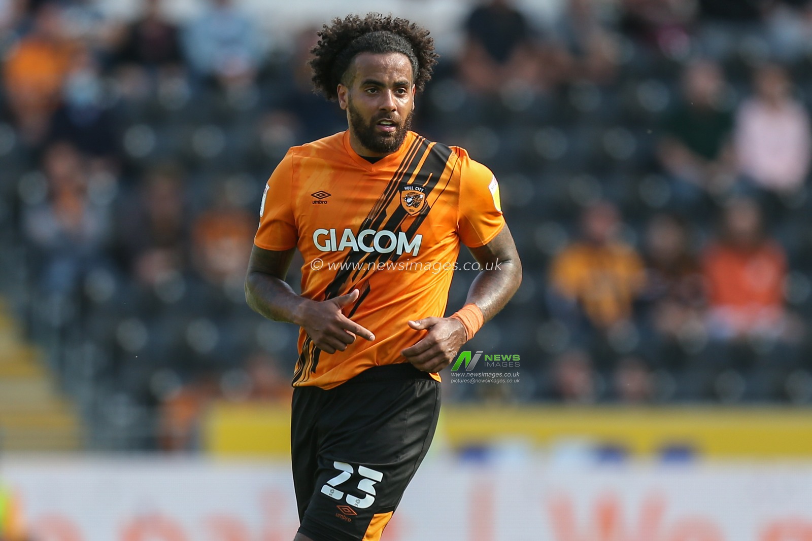 Tom Huddlestone #23 of Hull City during the game