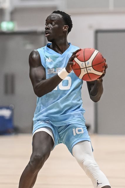 Padiet Wang of Surrey Scorchers in action during the British Basketball Championship match Cheshire Phoenix vs Surrey Scorchers at Ellesmere Port Sports Village, Ellesmere Port, United Kingdom, 19th November 2023

(Photo by Craig Thomas/News Images)