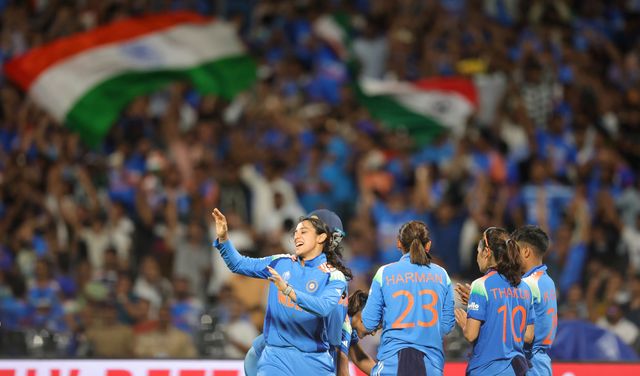 during the ICC Women's ODI Cricket World Cup Final 2025 session India Women vs South Africa Women at Dr. D.Y. Patil Sports Academy, Navi Mumbai, India, 2nd November 2025

(Photo by Shubhajit Roy Karmakar/News Images)