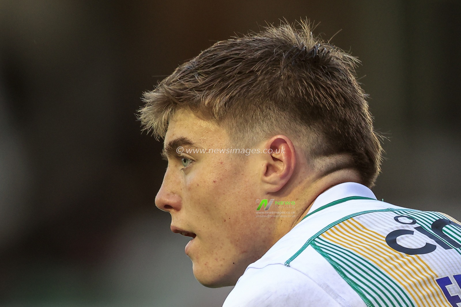 Tommy Freeman of Northampton Saints during the game