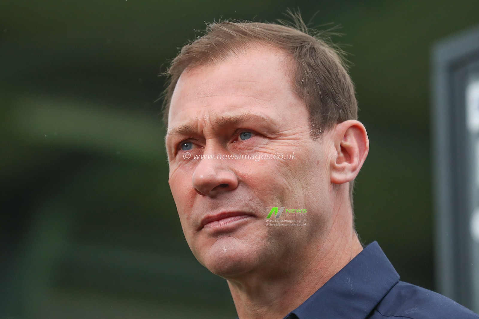 Duncan Ferguson manager of Forest Green Rovers gives an interview to Sky Sports ahead of the Sky Bet League 1 match Forest Green Rovers vs Sheffield Wednesday at The New Lawn, Nailsworth, United Kingdom, 26th March 2023

(Photo by Gareth Evans/News Images)