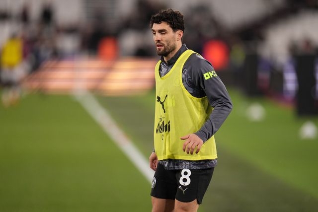 Mateo Kovacic of Manchester City ahead of kick off during the Premier League match West Ham United vs Manchester City at London Stadium, London, United Kingdom on 14 March 2026

(Photo by Harvey Murphy/News Images)