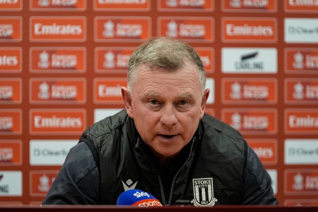 Mark Robins manager of Stoke City  in the manager post match press conference during the Emirates FA Cup 4th Round  match Stoke City vs Fulham at Bet365 Stadium, Stoke On Trent, United Kingdom on 15 February 2026

(Photo by Maynard Manyowa/News Images)