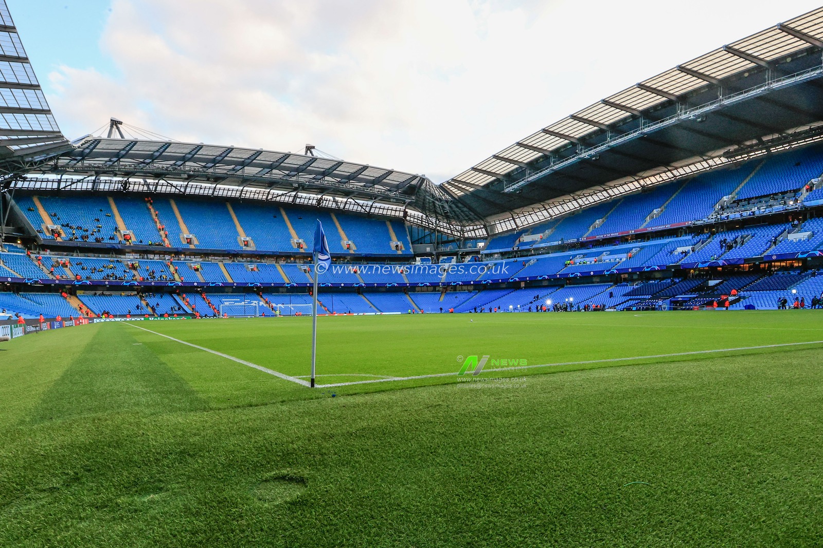 A general view of the Etihad Stadium before the UEFA Champions League match Manchester City vs Borussia Dortmund at Etihad Stadium, Manchester, United Kingdom, 14th September 2022

(Photo by Conor Molloy/News Images)