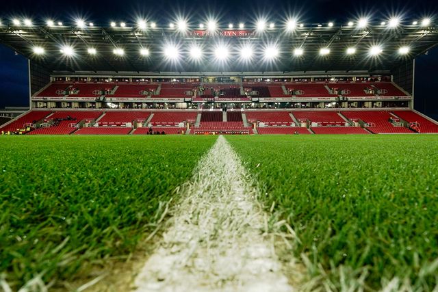 A general view of the pitch and stands during the Sky Bet Championship match Stoke City vs Oxford United at Bet365 Stadium, Stoke On Trent, United Kingdom on 25 February 2026

(Photo by Maynard Manyowa/News Images)
