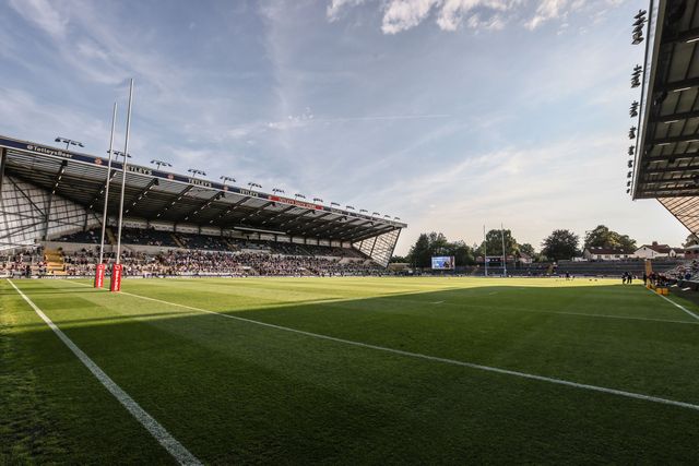 A general view of Headingley Stadium during the Betfred Super League round 19 match Leeds Rhinos vs Salford Red Devils at Headingley Stadium, Leeds, United Kingdom, 18th July 2025

(Photo by Alfie Cosgrove/News Images)