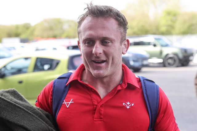 Jez Litten of Hull KR arrivers during the Betfred Super League round 7 match Hull KR vs Hull FC at Sewell Group Craven Park, Hull, United Kingdom on 03 April 2026

(Photo by Mark Cosgrove/News Images)