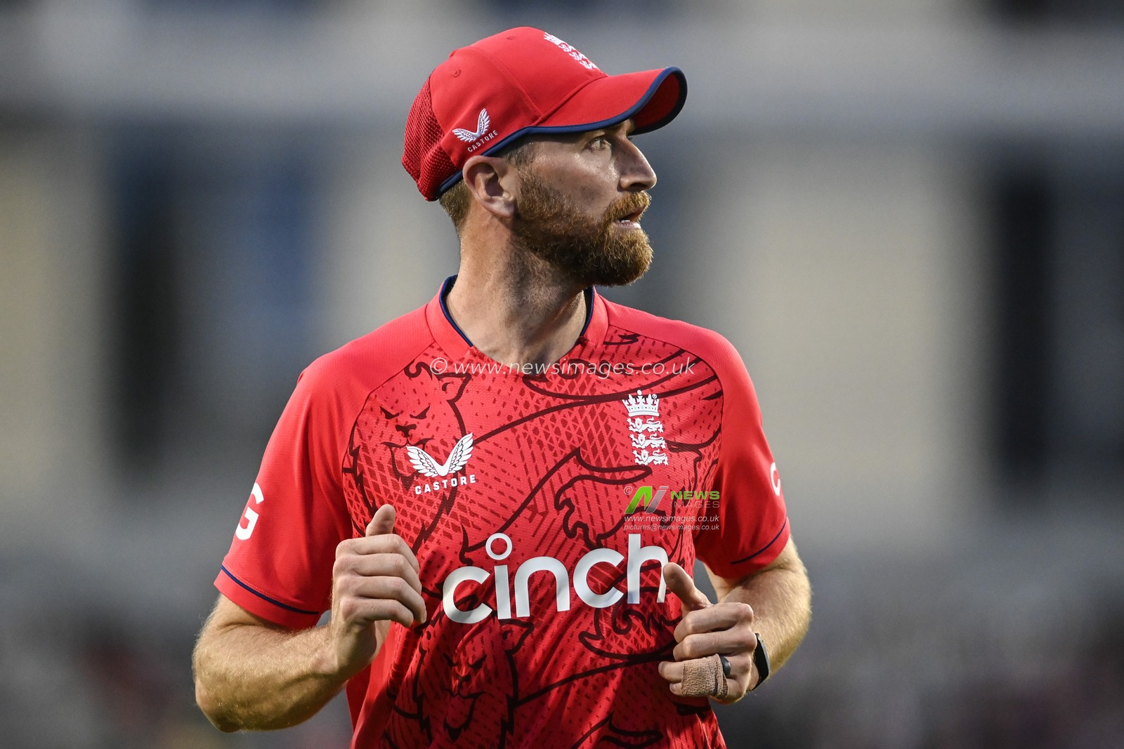 Richard Gleeson of England during the game