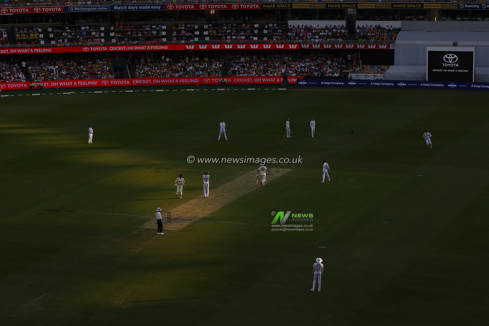 A general view of the Gabba during Day 3 of the Second Test in the NRMA Insurance Ashes Series Australia vs England at The Gabba, Brisbane Cricket Ground, Brisbane, Australia, 6th December 2025

(Photo by Patrick Hoelscher/News Images)

*** GER AUT SUI OUT ***