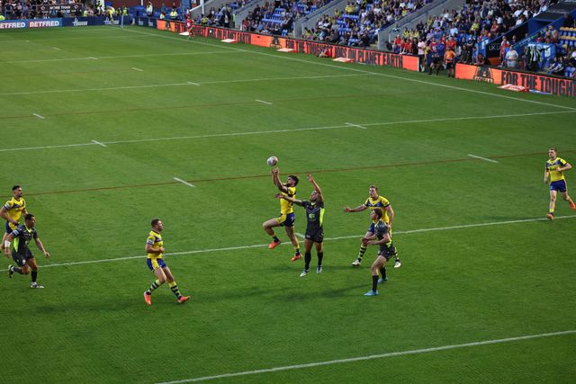 Betfred Super League Round 22 Warrington Wolves v Catalans Dragons