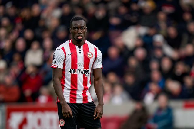 Michael Kayode of Brentford during the Premier League match Brentford vs Nottingham Forest at The Gtech Community Stadium, London, United Kingdom, 25th January 2026

(Photo by Maynard Manyowa/News Images)