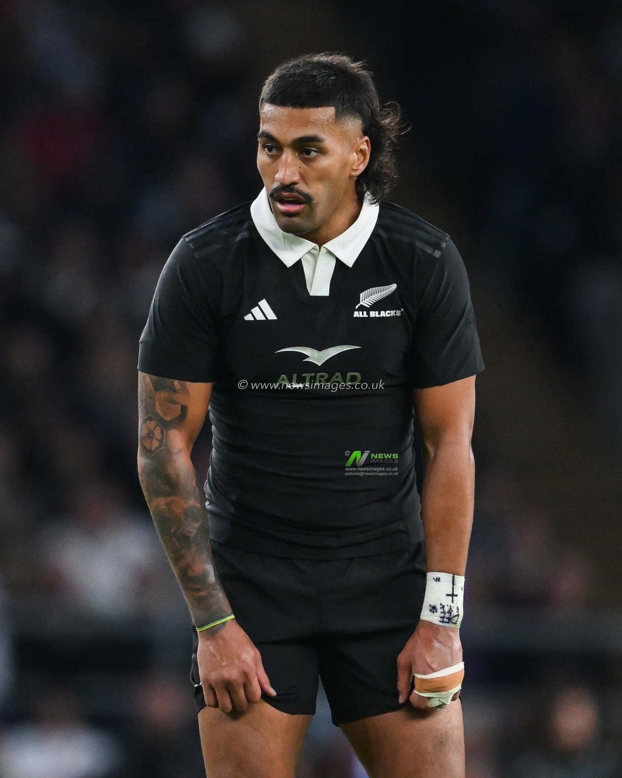 Rieko Ioane of New Zealand during the Autumn Nations Series match England vs New Zealand at Allianz Stadium,, Twickenham, United Kingdom, 2nd November 2024

(Photo by Craig Thomas/News Images)