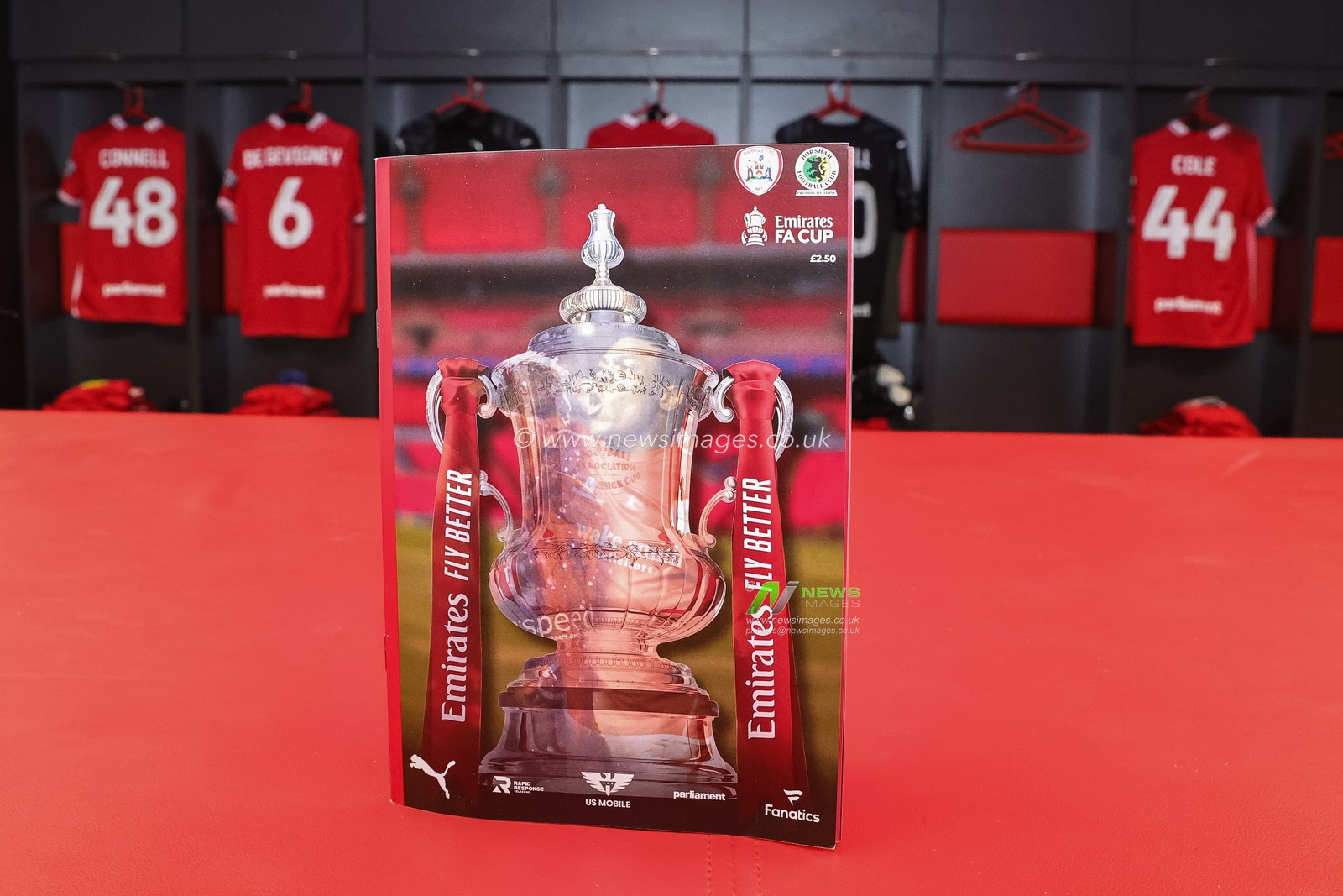 Fa Cup match day program during the Emirates FA Cup match Barnsley vs Horsham FC at Oakwell, Barnsley, United Kingdom, 3rd November 2023

(Photo by Mark Cosgrove/News Images)