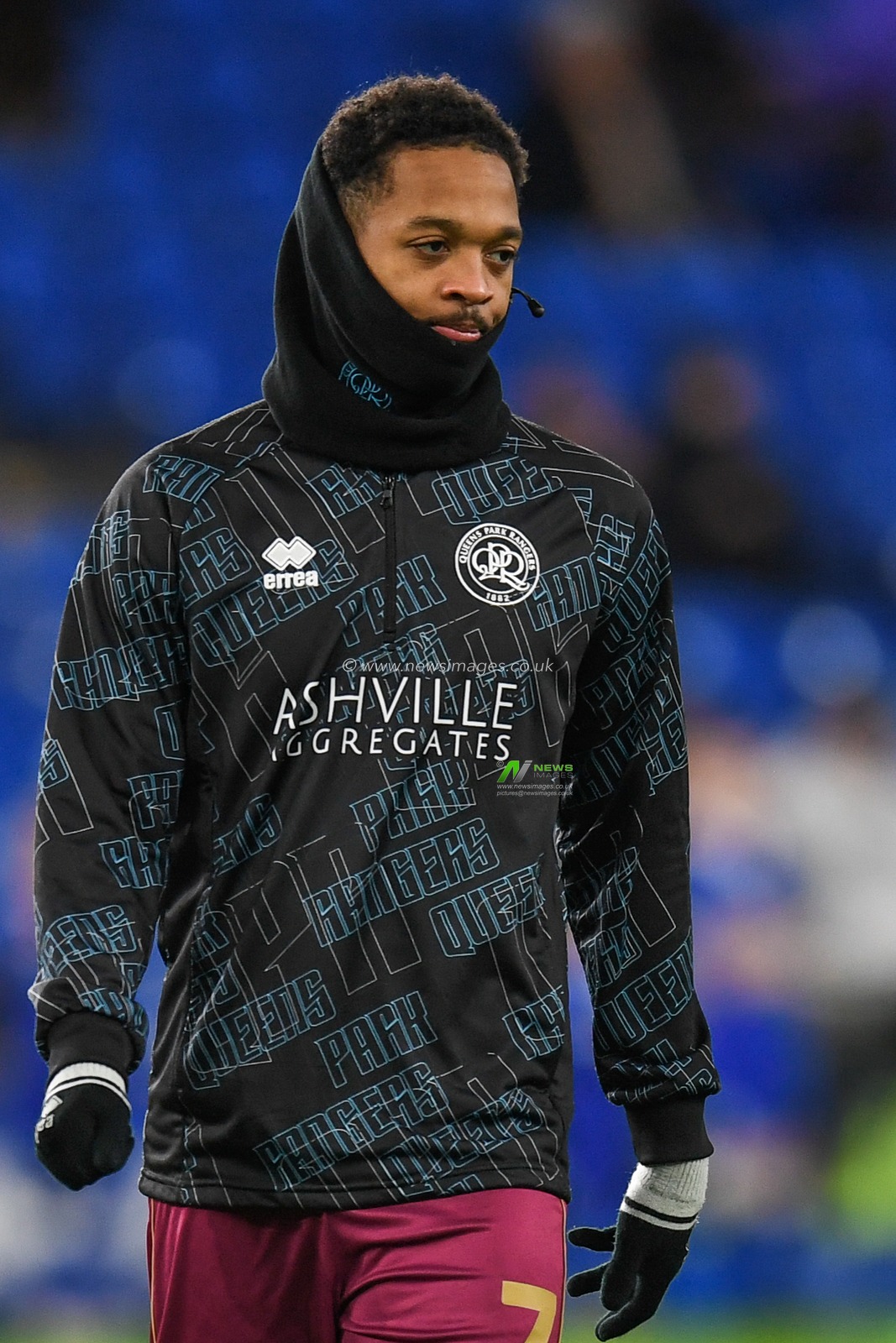 Chris Willock #7 of QPR during the pre-game warmup during the Sky Bet Championship match Cardiff City vs Queens Park Rangers at Cardiff City Stadium, Cardiff, United Kingdom, 26th December 2022

(Photo by Mike Jones/News Images)