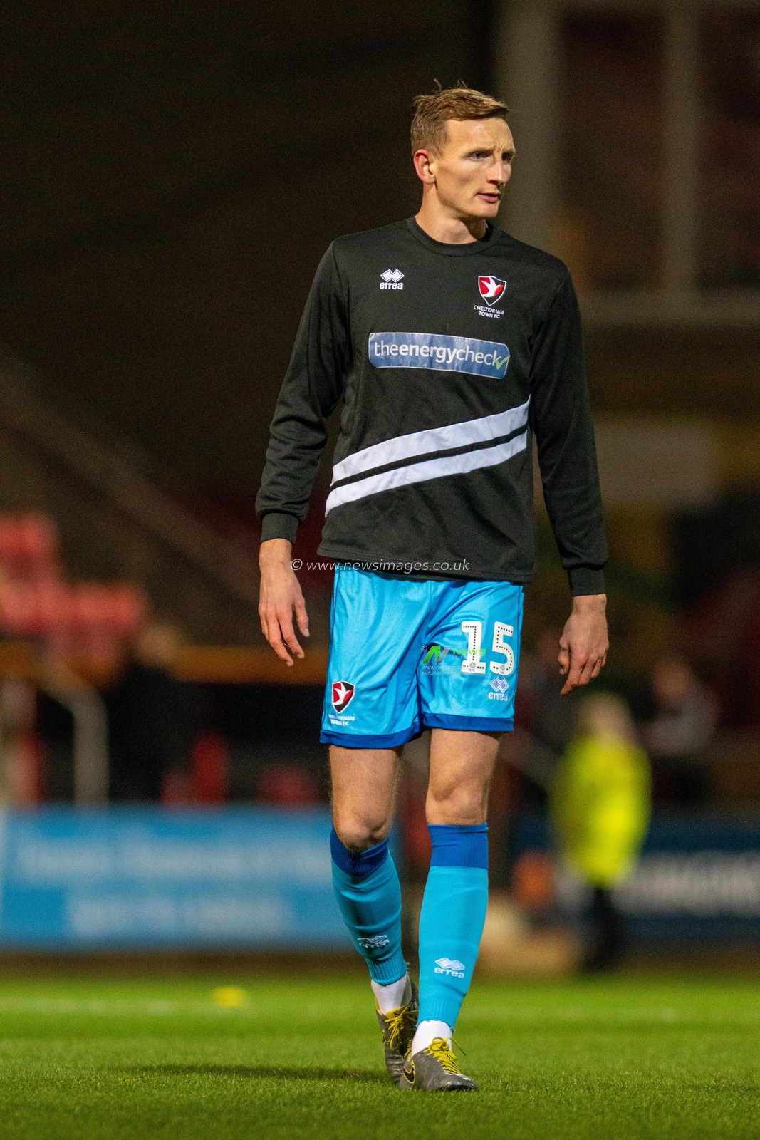 19th November 2019, County Ground, Swindon, England; Emirates FA Cup, First Round Replay, Swindon Town v Cheltenham Town : William Boyle of Cheltenham Town

Credit: Gareth Dalley/News Images