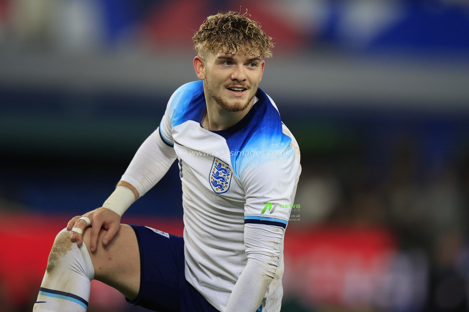 Harvey Elliott #19 of England U21 during the UEFA Euro U21 Qualifiers match England U21 vs Northern Ireland U21 at Goodison Park, Liverpool, United Kingdom, 21st November 2023

(Photo by Conor Molloy/News Images)