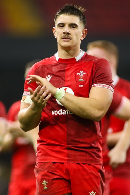 Joe Hawkins of Wales during the Quilter Nations Series 2025 match Wales vs New Zealand at Principality Stadium, Cardiff, United Kingdom, 22nd November 2025

(Photo by Andrew Lewis/News Images)

*** GER AUT SUI OUT ***