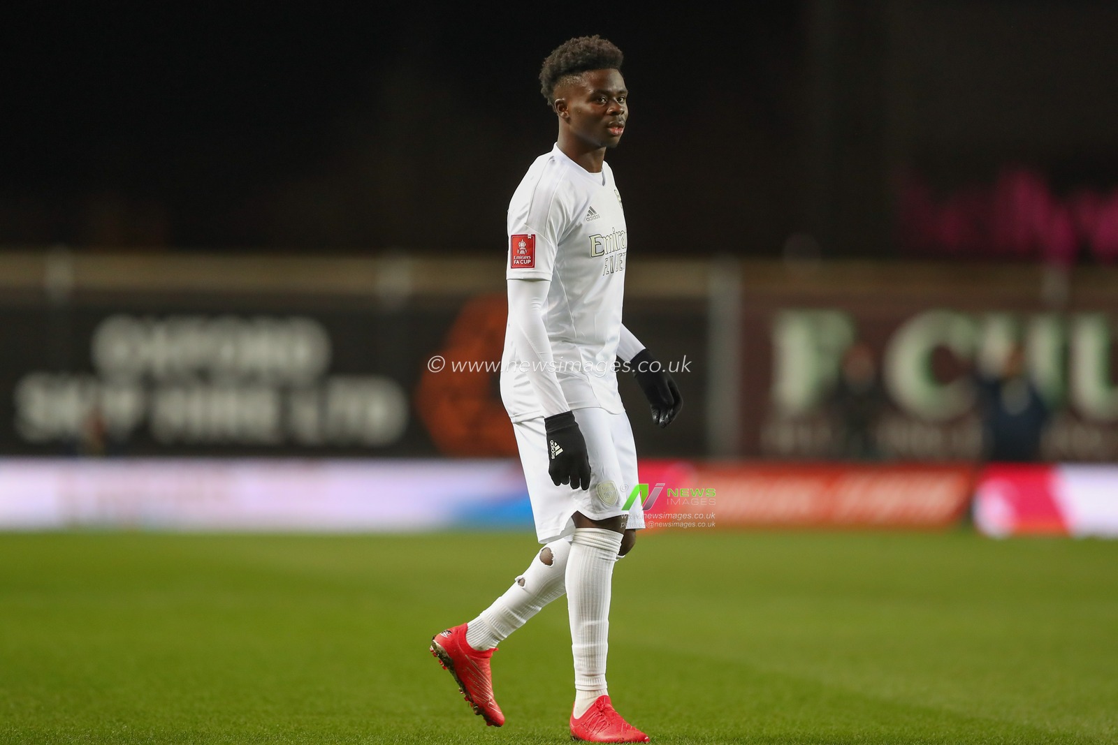 Bukayo Saka #7 of Arsenal during the Emirates FA Cup Third Round match Oxford United vs Arsenal at Kassam Stadium, Oxford, United Kingdom, 9th January 2023

(Photo by Gareth Evans/News Images)