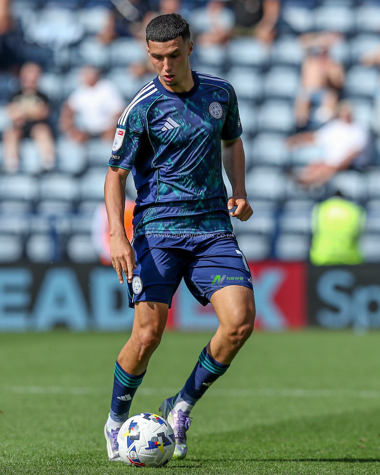 Bilal El Khannouss of Leicester City during the Sky Bet Championship match Preston North End vs Leicester City at Deepdale, Preston, United Kingdom, 16th August 2025

(Photo by Jorge Horsted/News Images)