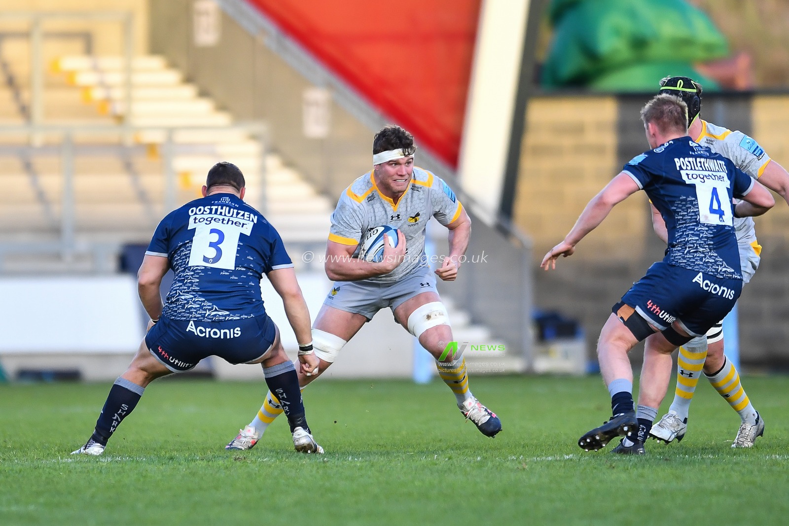 Will Rowlands of Wasps in action