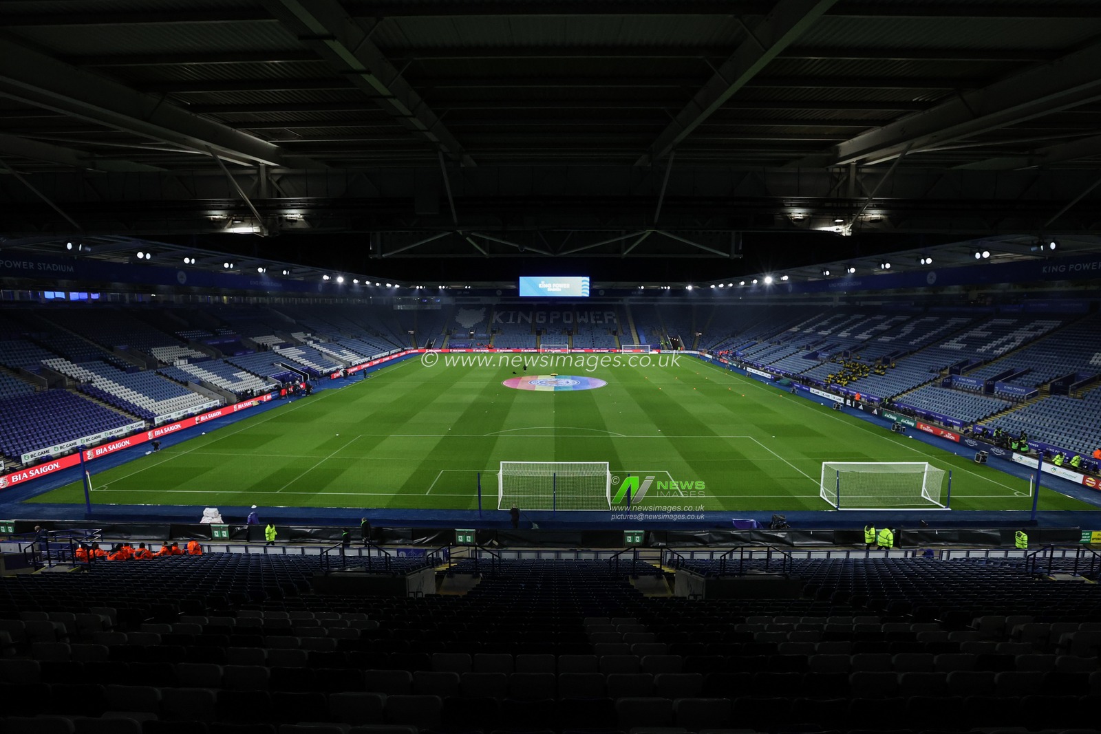 A general view of King Power Stadium ahead of the Premier League match Leicester City vs West Ham United at King Power Stadium, Leicester, United Kingdom, 3rd December 2024

(Photo by Alfie Cosgrove/News Images)