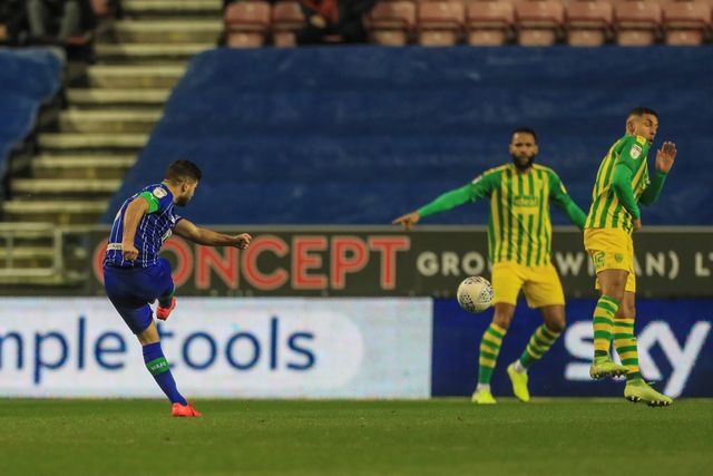 Sky Bet Championship Wigan Athletic v West Bromwich Albion