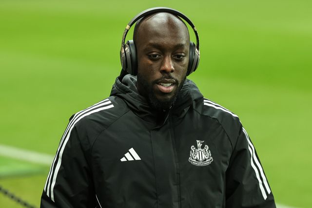 Yoane Wissa of Newcastle United arrives during the Carabao Cup Semi-finals First Leg Newcastle United vs Manchester City at St. James's Park, Newcastle, United Kingdom, 13th January 2026

(Photo by Mark Cosgrove/News Images)