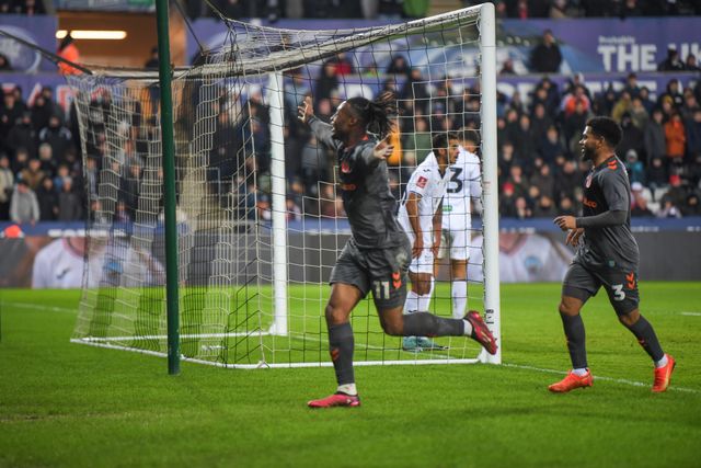 Emirates FA Cup Third Round Replay Swansea City v Bristol City