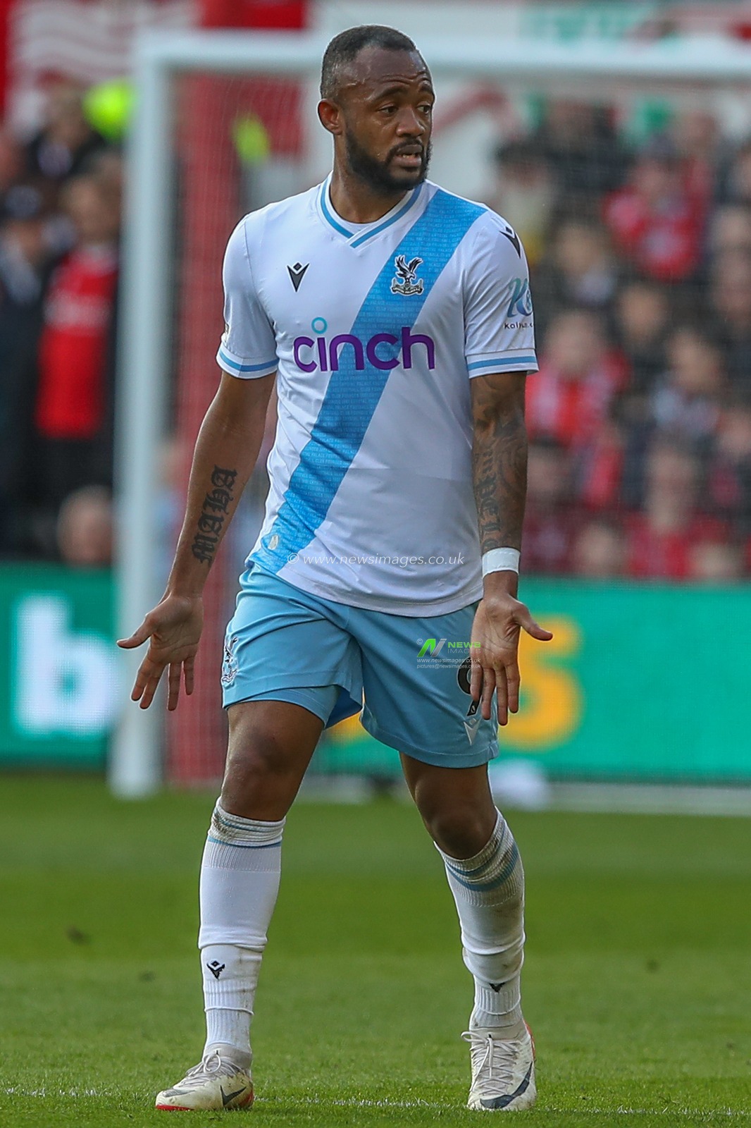 Jordan Ayew of Crystal Palace during the Premier League match Nottingham Forest vs Crystal Palace at City Ground, Nottingham, United Kingdom, 30th March 2024

(Photo by Gareth Evans/News Images)