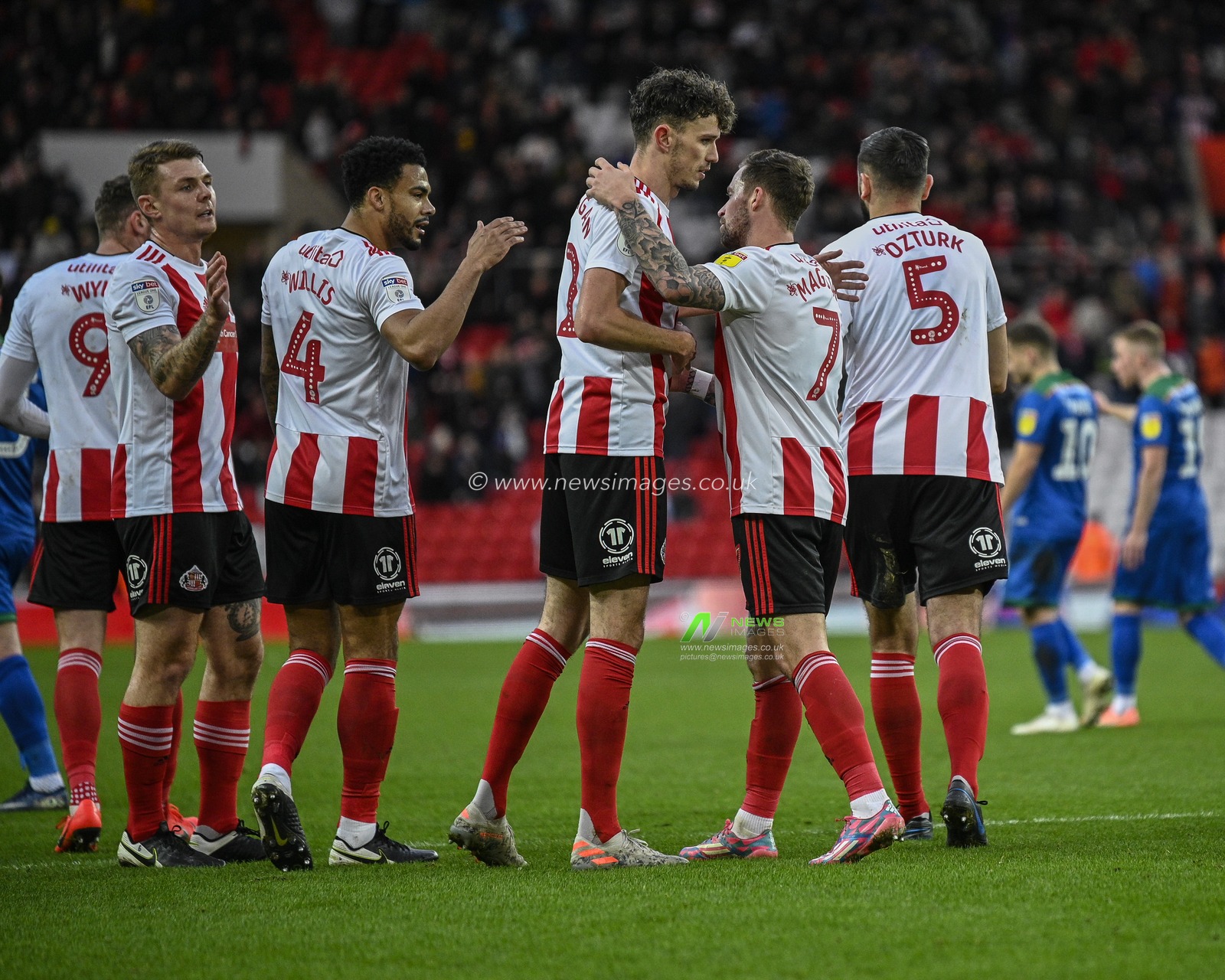 4th January 2020, Stadium Of Light, Sunderland, England; Sky Bet League 1, Sunderland v Lincoln City : Tom Flanagan (12) of Sunderland celebrates his goal to make it 1-0 

Credit: Iam Burn/News Images