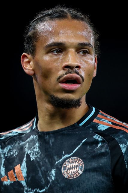 Leroy SanÃ© of Bayern Munich during the UEFA Champions League League Stage match Aston Villa vs Bayern Munich at Villa Park, Birmingham, United Kingdom, 2nd October 2024

(Photo by Gareth Evans/News Images)