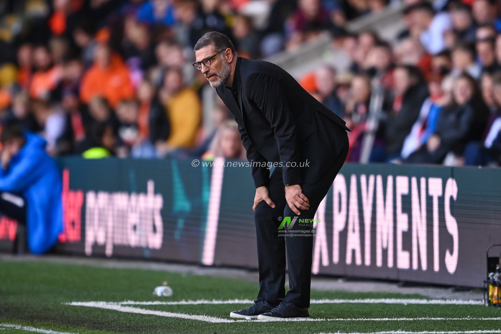 Slaven BiliÄ‡ Manager of Watford during the Sky Bet Championship match Blackpool vs Watford at Bloomfield Road, Blackpool, United Kingdom, 8th October 2022

(Photo by Craig Thomas/News Images)