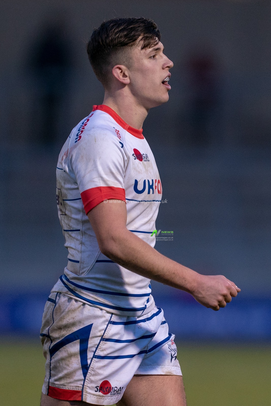 Sale Shark's Kieran Wilkinson

3rd February 2019, A J Bell Stadium, Sale, England;  Premiership Rugby Cup, Sale Sharks vs Newcastle Falcons 

Credit: Terry Donnelly/News Images
