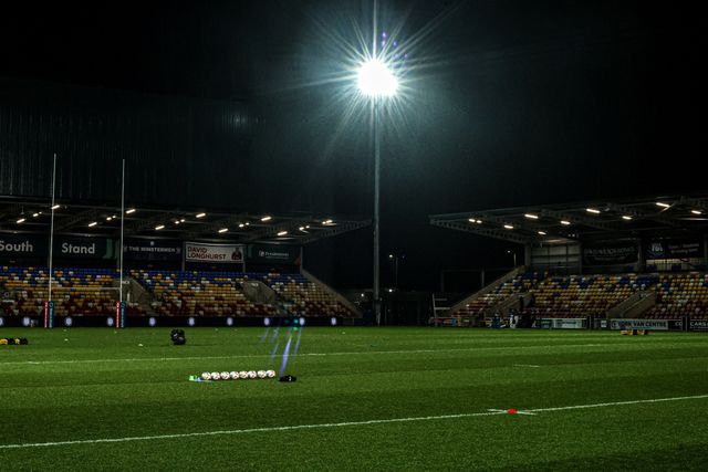 A general view of LNER Community Stadium ahead of the Betfred Super League Round 1 match York Knights vs Hull KR at LNER Community Stadium, Lincoln, United Kingdom on 12 February 2026

(Photo by Alfie Cosgrove/News Images)