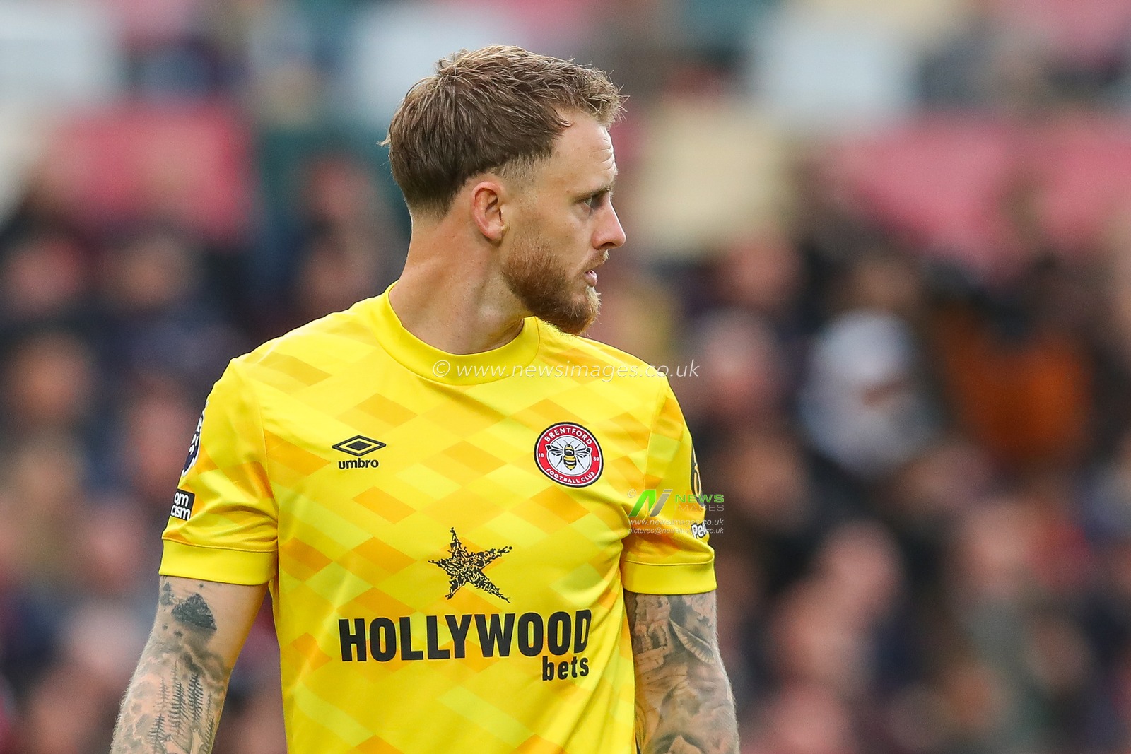 Mark Flekken of Brentford looks on during the Premier League match Brentford vs Ipswich Town at The Gtech Community Stadium, London, United Kingdom, 26th October 2024

(Photo by Izzy Poles/News Images)