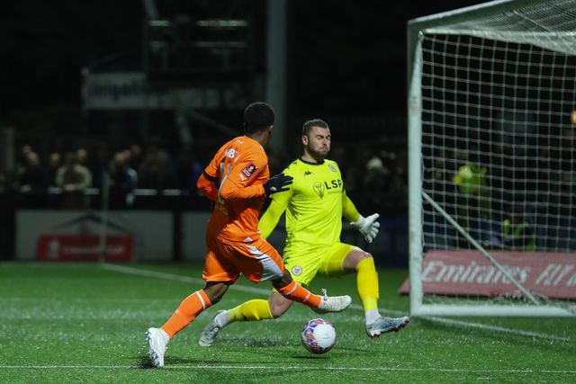 Emirates FA Cup Bromley FC v Blackpool
