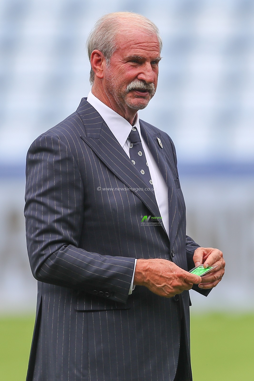 Kevin Nagle the owner of Huddersfield Town arrives ahead of the Sky Bet Championship match Sheffield Wednesday vs Huddersfield Town at Hillsborough, Sheffield, United Kingdom, 7th October 2023

(Photo by Gareth Evans/News Images)