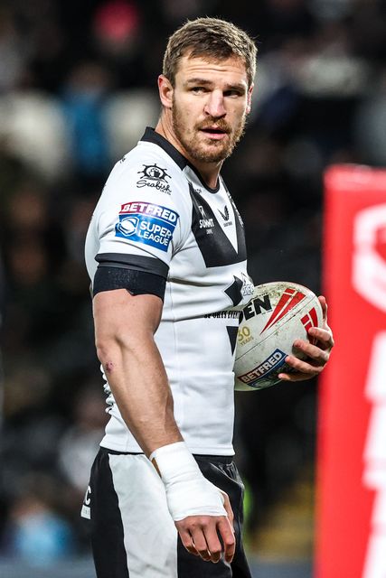 Jed Cartwright of Hull FC in the pre-game warm up during the Betfred Super League match Hull FC vs York Knights at MKM Stadium, Hull, United Kingdom on 27 February 2026

(Photo by Alfie Cosgrove/News Images)