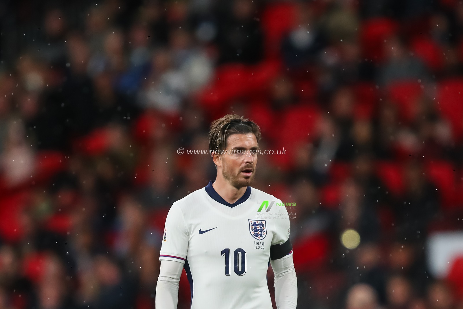 Jack Grealish of England during the UEFA Nations League - League B - Group 2 England v Finland at Wembley Stadium, London, United Kingdom, 10th September 2024

(Photo by Gareth Evans/News Images)