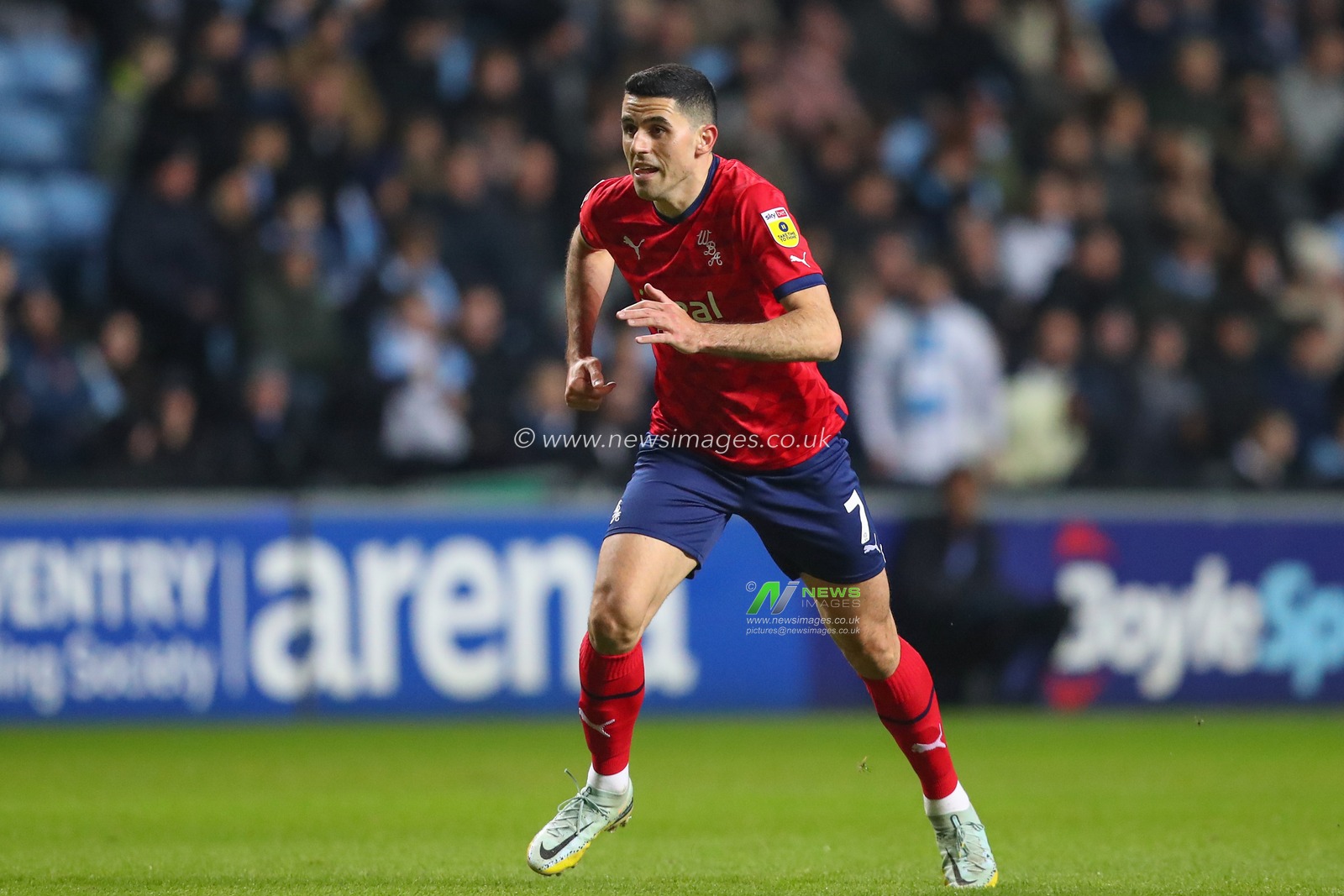Tomas RogiÄ‡ #7 of West Bromwich Albion during the Sky Bet Championship match Coventry City vs West Bromwich Albion at Coventry Building Society Arena, Coventry, United Kingdom, 21st December 2022

(Photo by Gareth Evans/News Images)