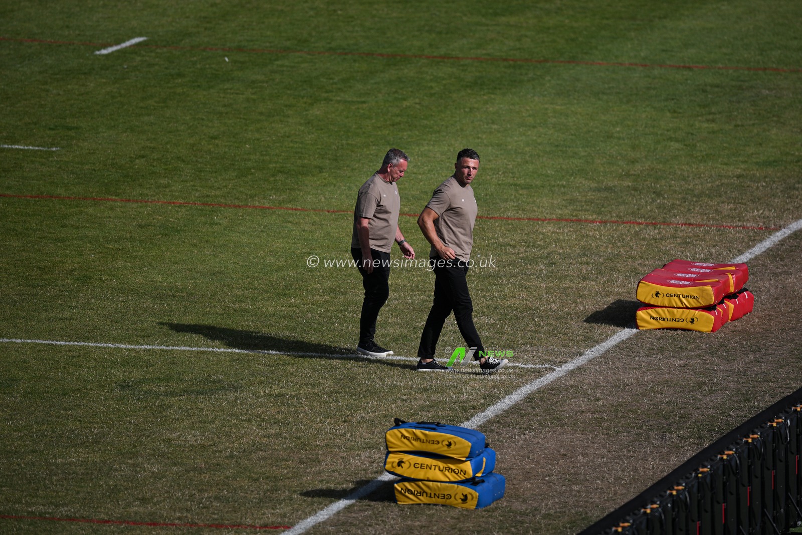 Manager of Warrington Wolves, Sam Burgess, arrives prior to the Betfred Super League round 22 match Bradford Bulls vs Warrington Wolves at Odsal Stadium, Bradford, United Kingdom on 08 August 2026

(Photo by Ben Roberts/News Images)