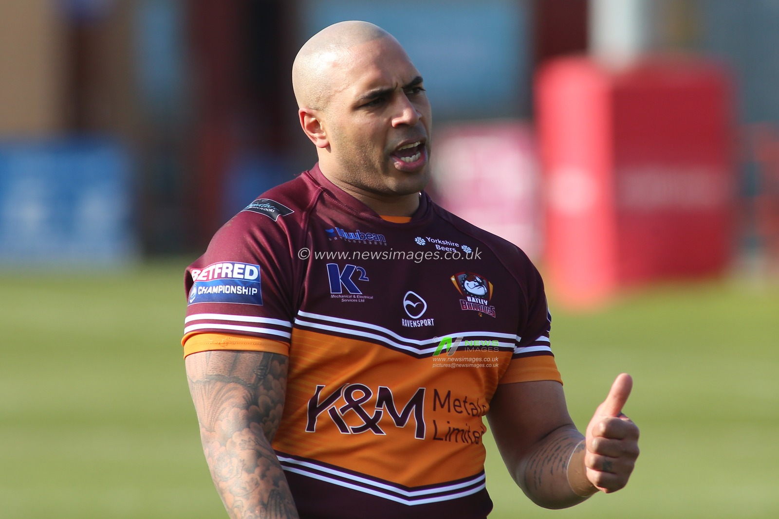 Wayne Rettie of Batley Bulldogs